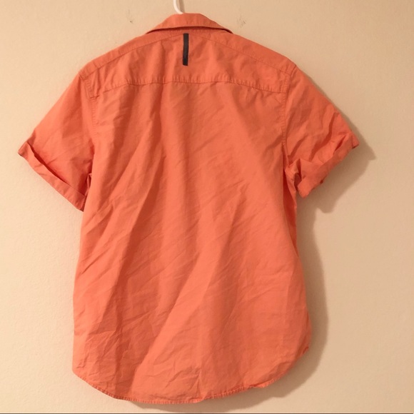 Calvin Klein Jeans Short Sleeve Button Down (A) - Picture 3 of 6